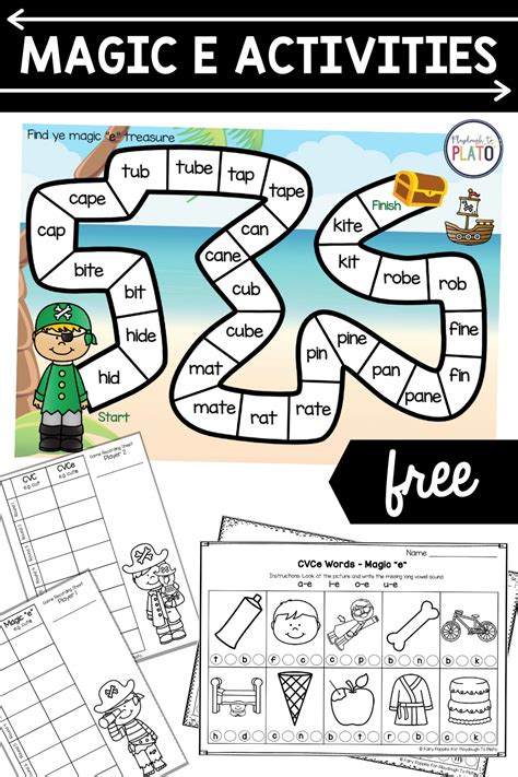 Magic E Activities .
